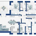 Apartment Haus Oewerweg 4 Bohl