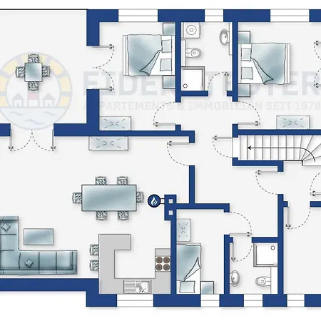 Appartamento Haus Oewerweg 4 Böhl