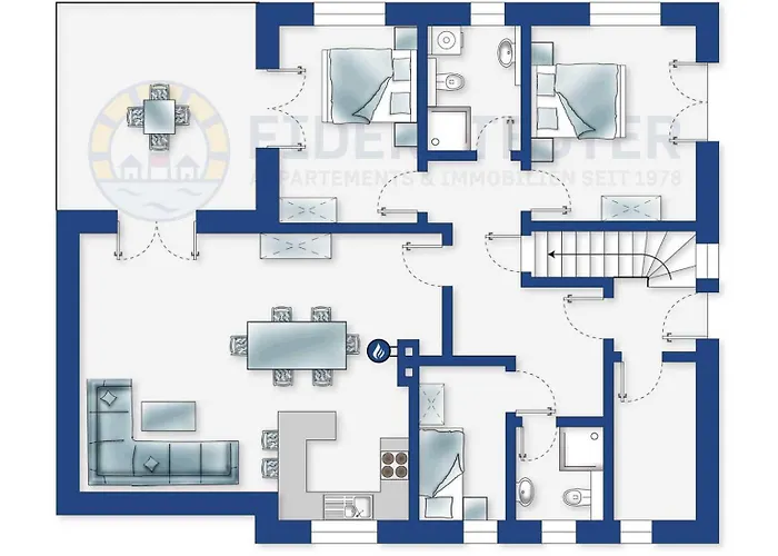 Apartamento Haus Oewerweg 4 Böhl